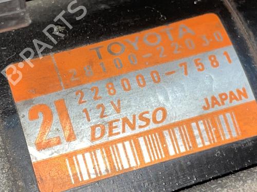 Used Starter Starter TOYOTA COROLLA (_E12_) 1.6 VVT-i (ZZE121_, ZZE121R) (110 hp) 24222960 24222960