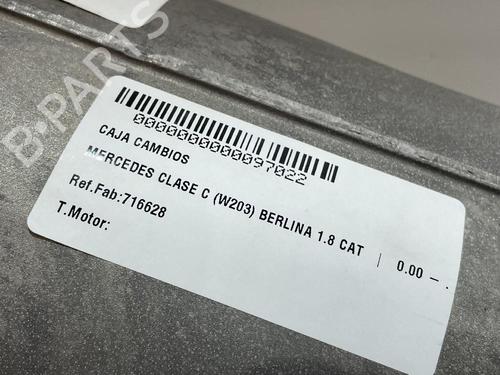 Gearbox MERCEDES-BENZ C-CLASS (W203)  | BP31684488M3 