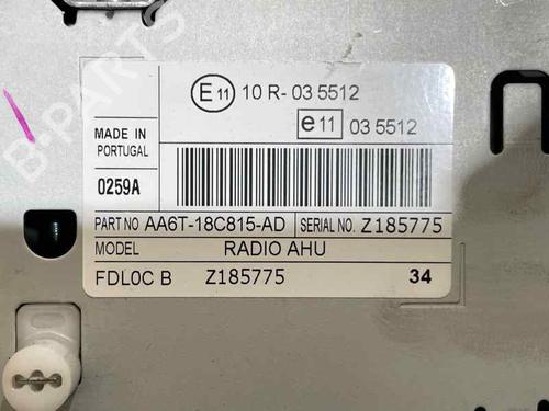 Radio FORD FIESTA VI (CB1, CCN) 1.6 TDCi | BP30410267E6 