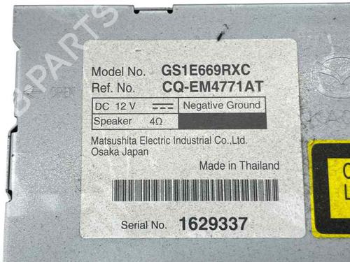 Used Radio Radio MAZDA 6 Hatchback (GH) 2.2 MZR-CD (GH10) (180 hp) 29993835 29993835