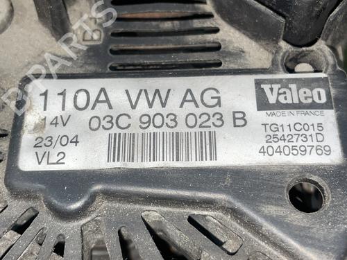 Alternator VW GOLF V (1K1) 1.6 FSI | BP31680964M7 - Image 3