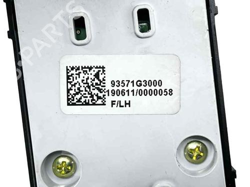 Left front window switch HYUNDAI i30 (PDE, PD, PDEN) 1.6 CRDi | BP31848282I27 