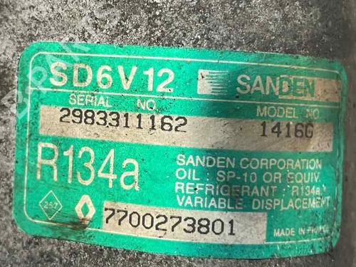 AC compressor RENAULT KANGOO (KC0/1_)  | BP31682882M34 