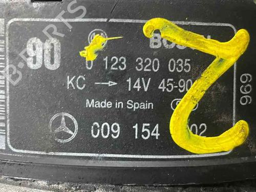 Alternator MERCEDES-BENZ SLK (R170) 230 Kompressor (170.447) | BP24224853M7 