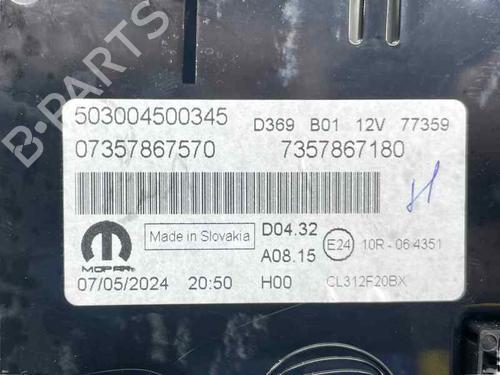 Instrument cluster FIAT 500 (312_) 1.2 (312AXA1A) | BP29349780C47 