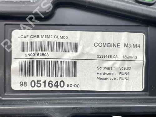 Instrument cluster CITROËN C-ELYSEE (DD_) 1.6 HDI 92 | BP29497885C47 