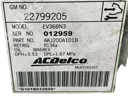 Used AC compressor AC compressor OPEL AMPERA (R12) EV 150 (151 hp) 24543566 24543566