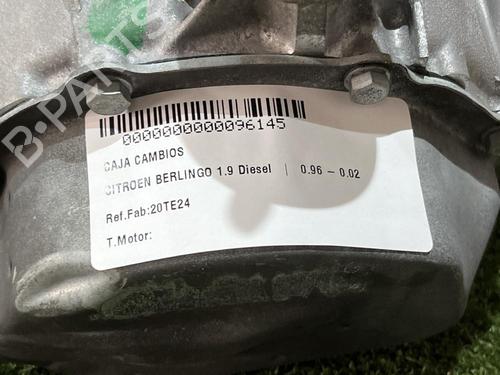Gearbox CITROËN BERLINGO / BERLINGO FIRST MPV (MF_, GJK_, GFK_)  | BP31684245M3 