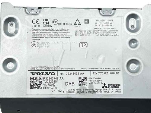 Radio VOLVO XC40 (536) T2 | BP33424611E6 - Image 4