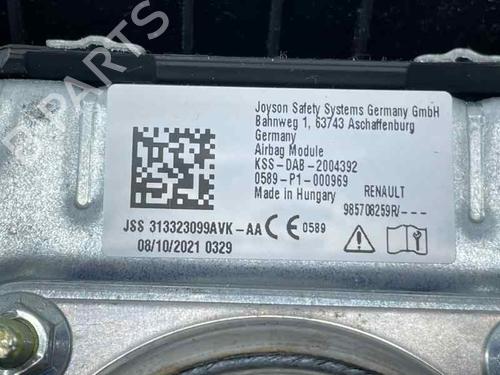 Airbag Kit DACIA DUSTER (HM_) 1.5 dCi 115 4x4 (HMAD) | BP29177721C86