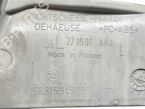 Used Left taillight SKODA SUPERB II (3T4) 2.0 TDI (140 hp) 29177923