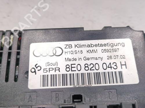 Climate control AUDI A4 B6 (8E2) 1.9 TDI | BP32163502I5 