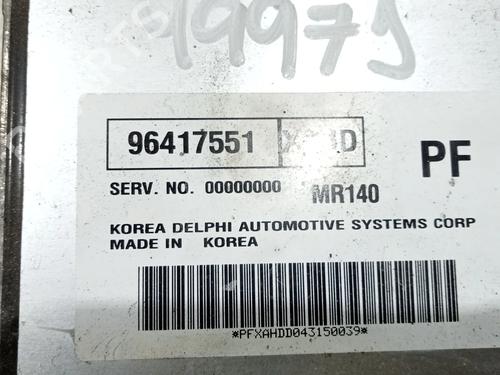 Engine control unit (ECU) CHEVROLET AVEO / KALOS Hatchback (T250, T255) 1.2 | BP27311188M57