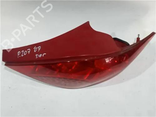 Right taillight PEUGEOT 207 (WA_, WC_) 1.4 HDi | BP23919484C35 