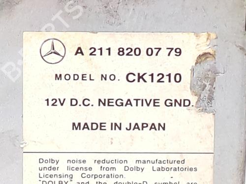 Radio MERCEDES-BENZ E-CLASS (W211) E 270 CDI (211.016) | BP26391198E6 