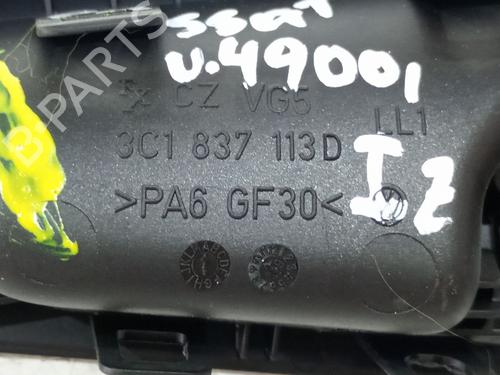 Front left interior door handle VW PASSAT B6 (3C2) 2.0 TDI | BP36766193I13 - Image 4