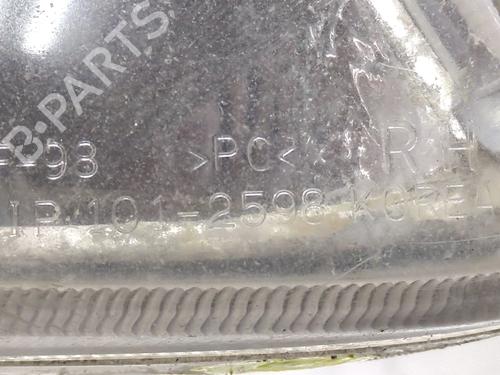 Right front fog light HYUNDAI COUPE I (RD) 1.6 16V | BP27697559C31 