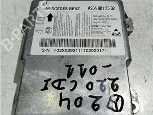 Kollisjonspute styreenhet MERCEDES-BENZ C-CLASS (W204) C 200 CDI (204.007, 204.006) (136 hp) 23926304