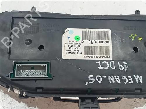 Instrument cluster RENAULT MEGANE I Classic (LA0/1_) 1.9 dCi (LA05, LA1F) | BP23911555C47 