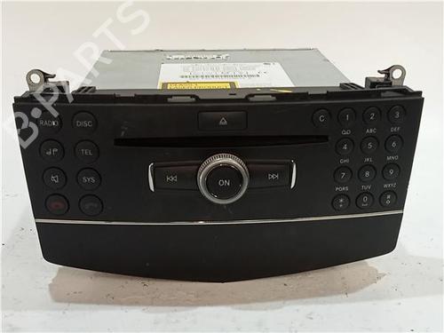 Used Radio MERCEDES-BENZ C-CLASS (W204) C 200 CDI (204.007, 204.006) (136 hp) 23911044