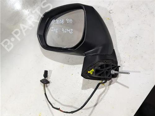 Used Left mirror PEUGEOT 3008 I MPV (0U_) 2.0 HDi 150 / BlueHDi 150 (150 hp) 23925046