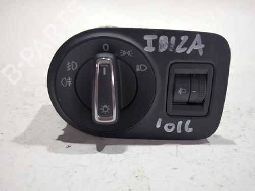 Used Headlight switch SEAT IBIZA IV SC (6J1, 6P5) [2008-2018]  24980984