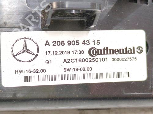 Climate control MERCEDES-BENZ GLC (X253) 300 e 4-matic (253.953) | BP32417035I5