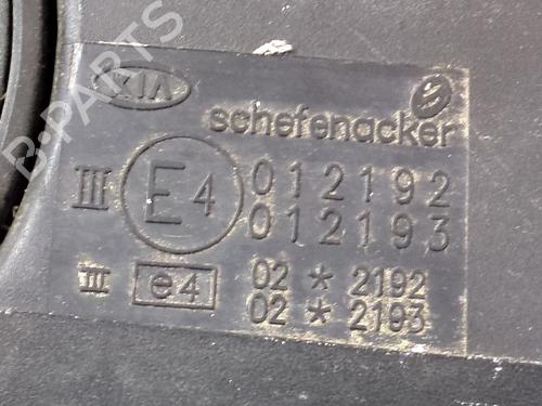 Left mirror KIA CARENS II MPV (FJ) 2.0 CRDi | BP26308160C26 