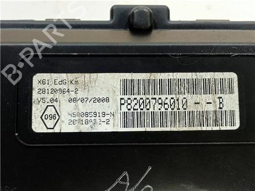 Instrument cluster RENAULT KANGOO / GRAND KANGOO II (KW0/1_) 1.5 dCi 70 (KW0V, KW0A) | BP23909906C47 
