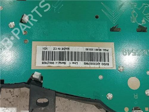 Instrument cluster PEUGEOT 207 (WA_, WC_) 1.4 HDi | BP23911496C47 