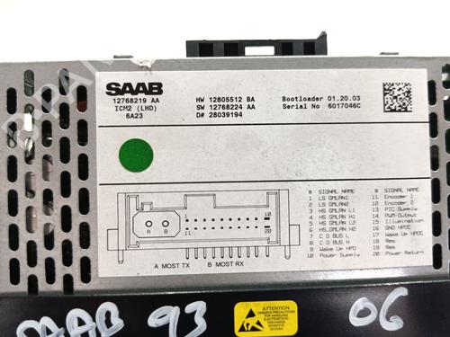 Radio SAAB 9-3 (YS3F, E79, D79, D75) 1.9 TiD | BP37089486E6 - Image 4