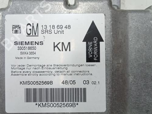 Kollisjonspute styreenhet OPEL VECTRA C (Z02) 1.9 CDTI (F69) | BP26682487M53 