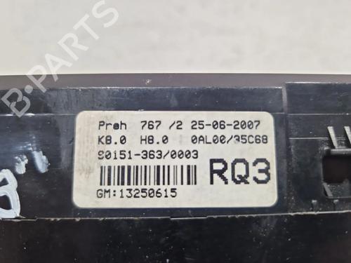 Climate control OPEL ASTRA H (A04) 1.9 CDTI (L48) | BP29521664I5 
