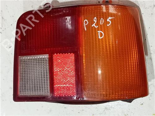 Used Right taillight PEUGEOT 205 II (20A/C) 1.0 (45 hp) 23923320