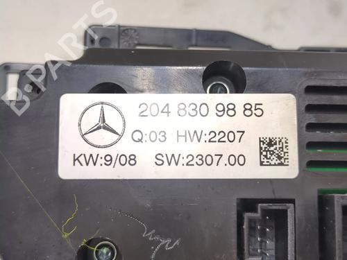Climate control MERCEDES-BENZ C-CLASS (W204) C 200 CDI (204.007, 204.006) | BP27928706I5 