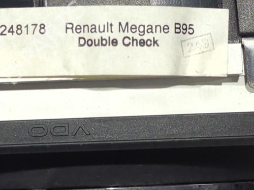 Instrument cluster RENAULT MEGANE III Hatchback (BZ0/1_, B3_) 1.9 dCi (BZ0N, BZ0J) | BP23927212C47 