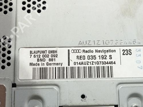 Radio AUDI A4 B7 (8EC)  | BP31710001E6 