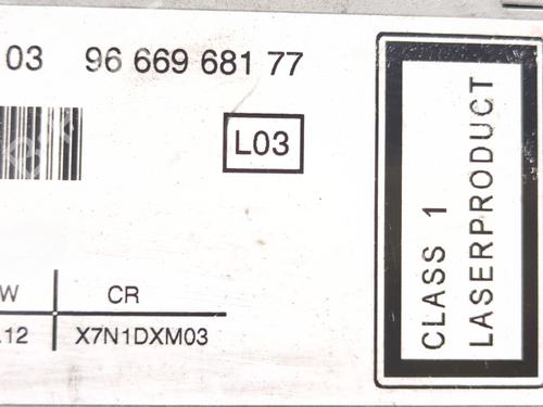 Radio CITROËN BERLINGO MULTISPACE (B9) 1.6 HDi 90 | BP30933605E6 