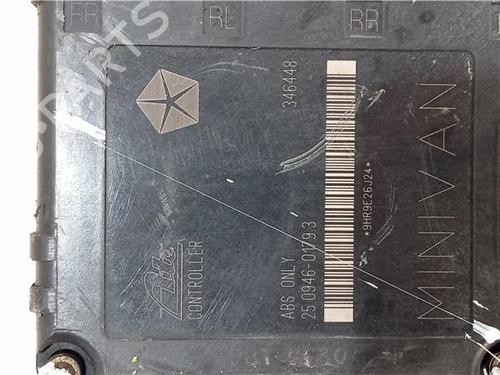 ABS pump CHRYSLER VOYAGER IV (RG, RS) 2.8 CRD | BP23907226M43 