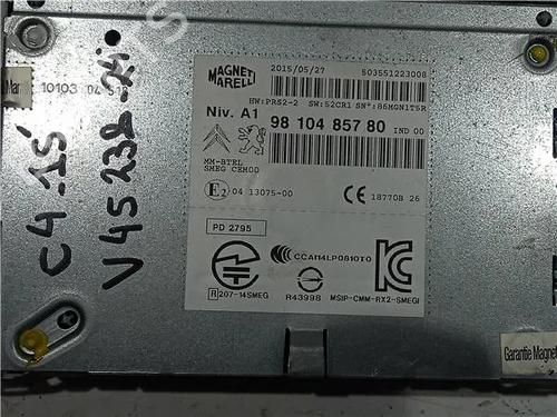 Radio CITROËN C4 AIRCROSS 1.6 HDi 115 | BP23917847E6 