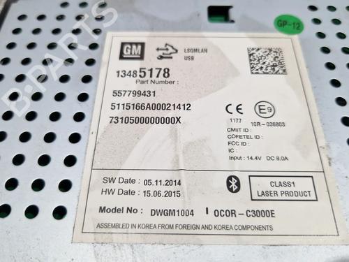 Radio OPEL CORSA E (X15) 1.3 CDTI (08, 68) | BP29697409E6 