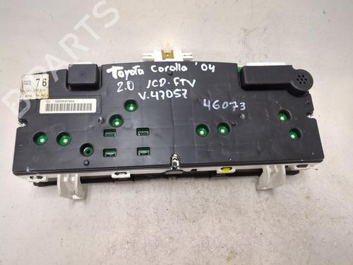 Instrument cluster TOYOTA COROLLA (_E12_) 2.0 D-4D (CDE120_, CDE120R) | BP26210958C47 