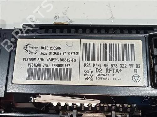 Climate control PEUGEOT 407 (6D_) 2.0 HDi 135 (6DRHRH, 6DRHRE, 6DRHRG, 6DRHRJ) | BP24968012I5 