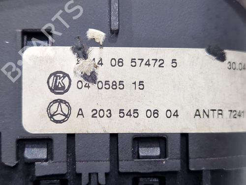 Headlight switch MERCEDES-BENZ C-CLASS (W203) C 200 CDI (203.004) | BP30192113I24 