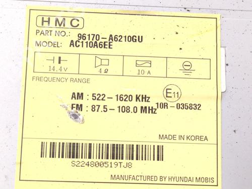 Radio HYUNDAI i30 Coupe 1.6 CRDi | BP32844182E6 - Image 5