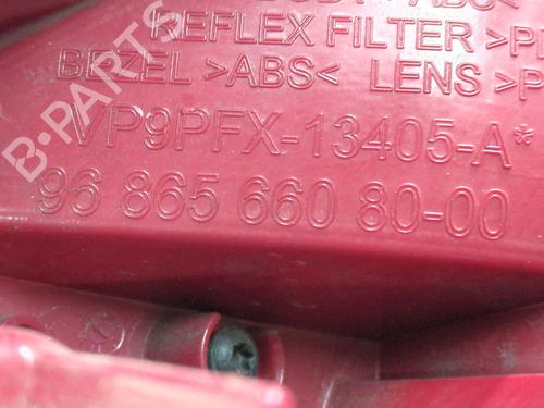 Left taillight PEUGEOT 207 (WA_, WC_) 1.6 16V Turbo | BP30963548C34 