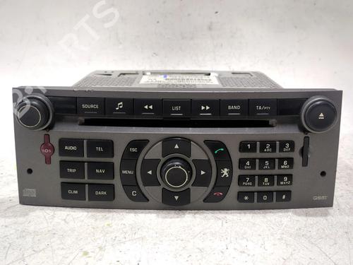 Radio PEUGEOT 407 (6D_) 2.0 HDi 135 (6DRHRH, 6DRHRE, 6DRHRG, 6DRHRJ) | BP27860133E6 
