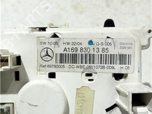 Climate control MERCEDES-BENZ A-CLASS (W169) A 180 CDI (169.007, 169.307) | BP23929125I5 
