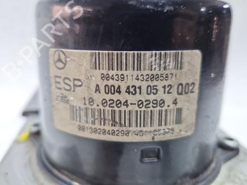 ABS pump MERCEDES-BENZ C-CLASS (W203) C 200 CDI (203.004) | BP30192856M43