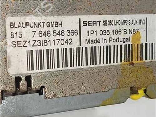 Radio SEAT LEON (1P1) 2.0 TDI 16V | BP23908159E6 
